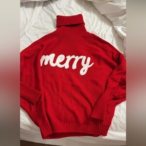 Merry sweater